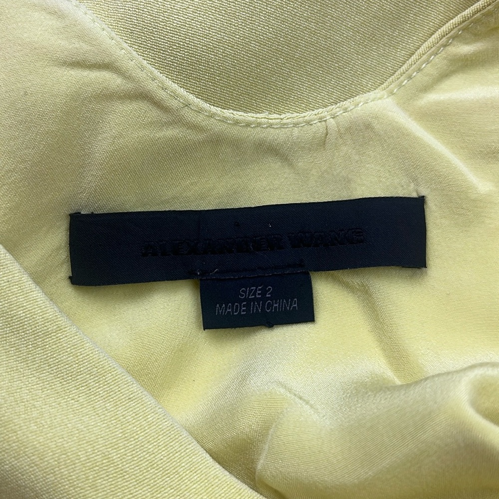 Alexander Wang 100% Silk Cutout Dress N174-7 - Picture 5 of 10